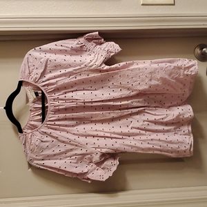 Universal Thread Pink Eyelet Blouse